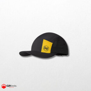 5 panel go cap logo black gorra buff