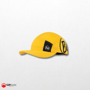 5 panel go cap logo yellow gorra buff
