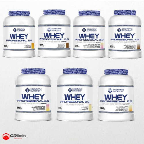 Whey 908g professional 2.o scientiffic nut