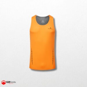 Camiseta tirantes race vest tangelo/artemis