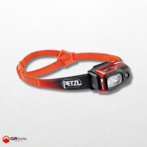 Frontal petzl swift rl1100 lumenes naranja