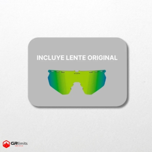 Gafas styrpe09 neon green lens photocromatic - Imagen 3