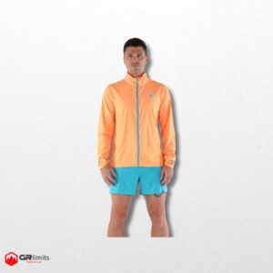 Cortavientos técnico naranja flúor