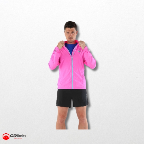 Cortavientos técnico rosa fluor - Imagen 2