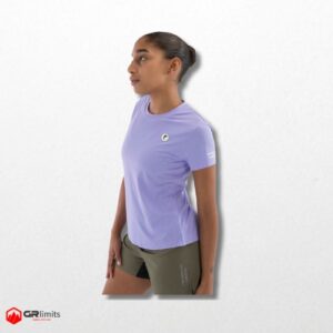 Camiseta técnica morado