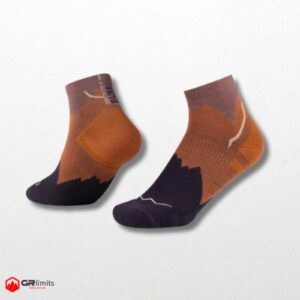 Calcetines lana merino media caña ginger
