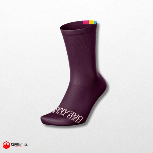Calcetines sport socks burgundy