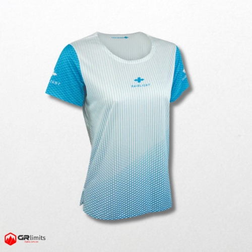 Camiseta dynamic raidlight blue/white