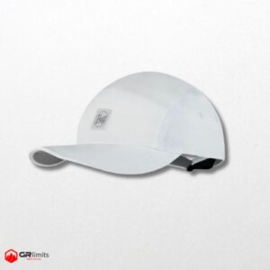 5 panel go cap solid white gorra buff