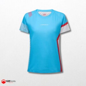 Camiseta flow w malibu blue hibiscus la sportiva