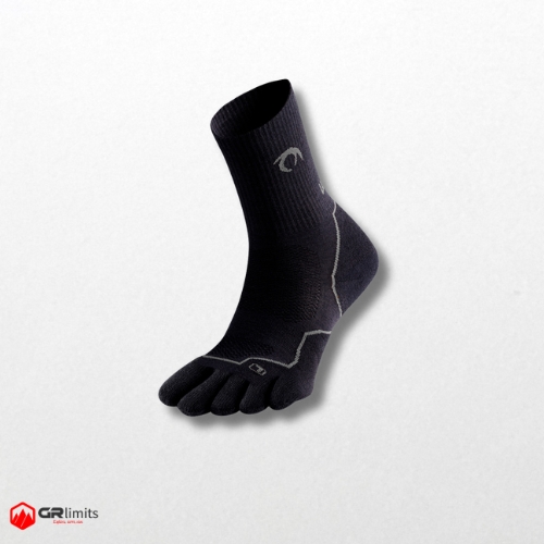 Calcetines tierra toe four h4 negro/gris