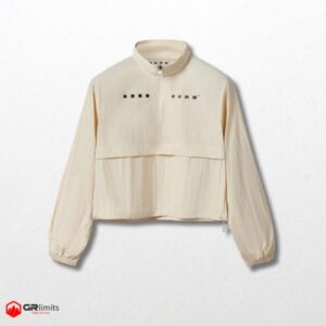 Cortavientos w crop beige coleccion fuji rumm