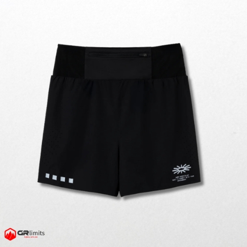 Pantalon corto trail essential negro rumm - Imagen 2
