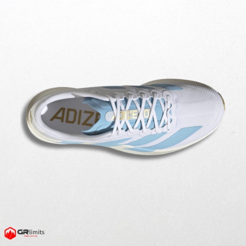 Zapatilla adizero evo sl woven white/blue - Imagen 2
