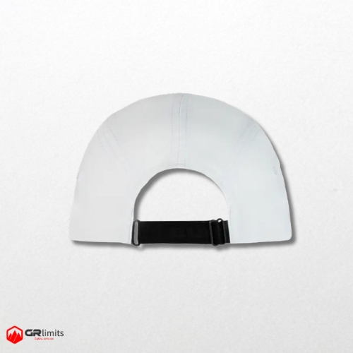 5 panel go cap solid white gorra buff - Imagen 2