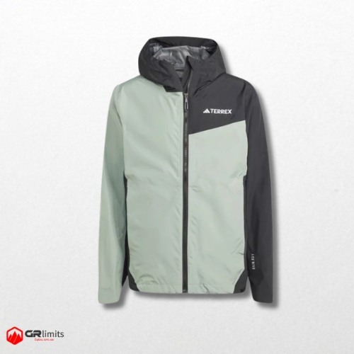 Chaqueta terrex silver green/black