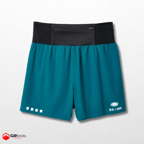 Pantalon corto fuji trail azul rumm - Imagen 2