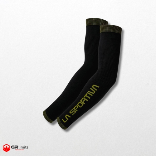 Manguitos la sportiva black/yellow