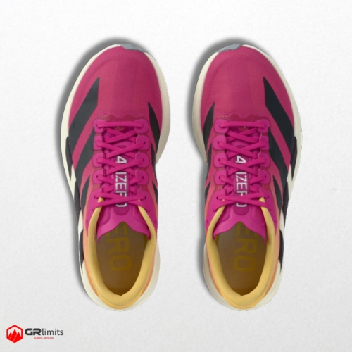 Zapatillas adizero evoslwoven w ice/tangerine - Imagen 2