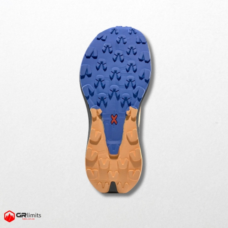 Zapatilla prodigio max w peach/cobalt blue - Imagen 4