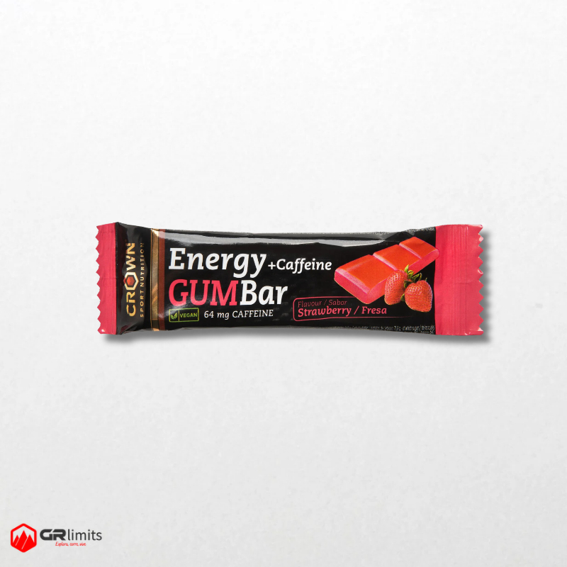 Gominola crown energy gum bar-cafeína 64mg