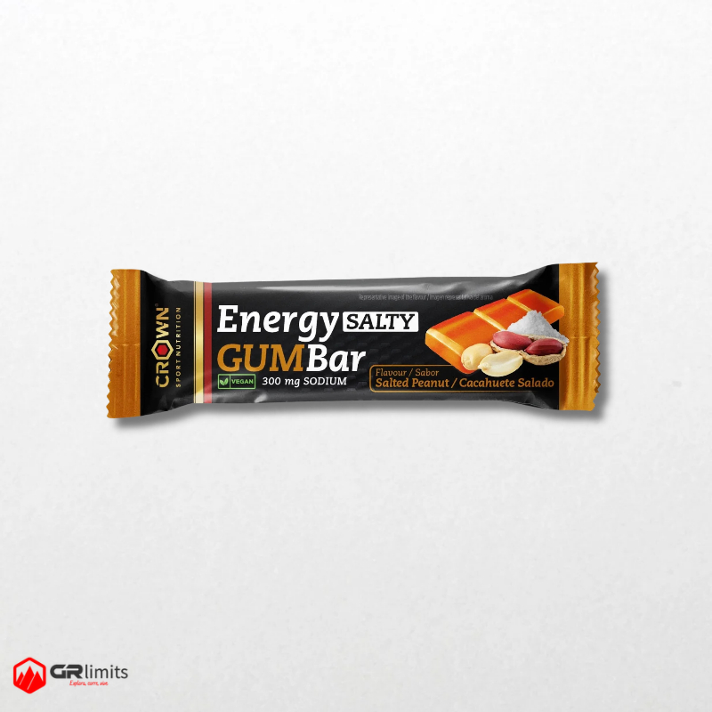 Gominola energy gum bar cacahuete salado 300mg