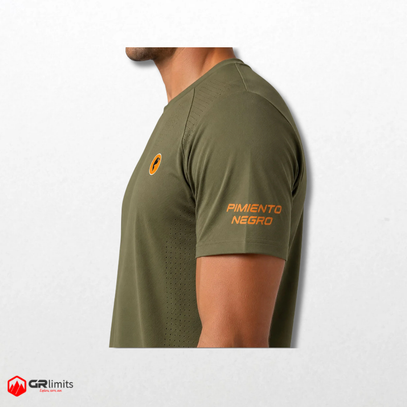 Camiseta técnica khaki - Imagen 3