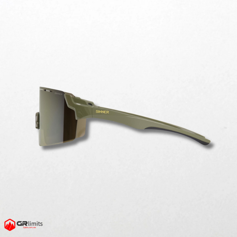 Gafas amla shiny olive matte black - Imagen 3