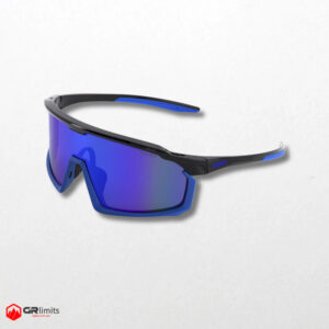 Gafas araza shiny black matte blue